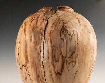 Spalted Maple Root Hollow Form