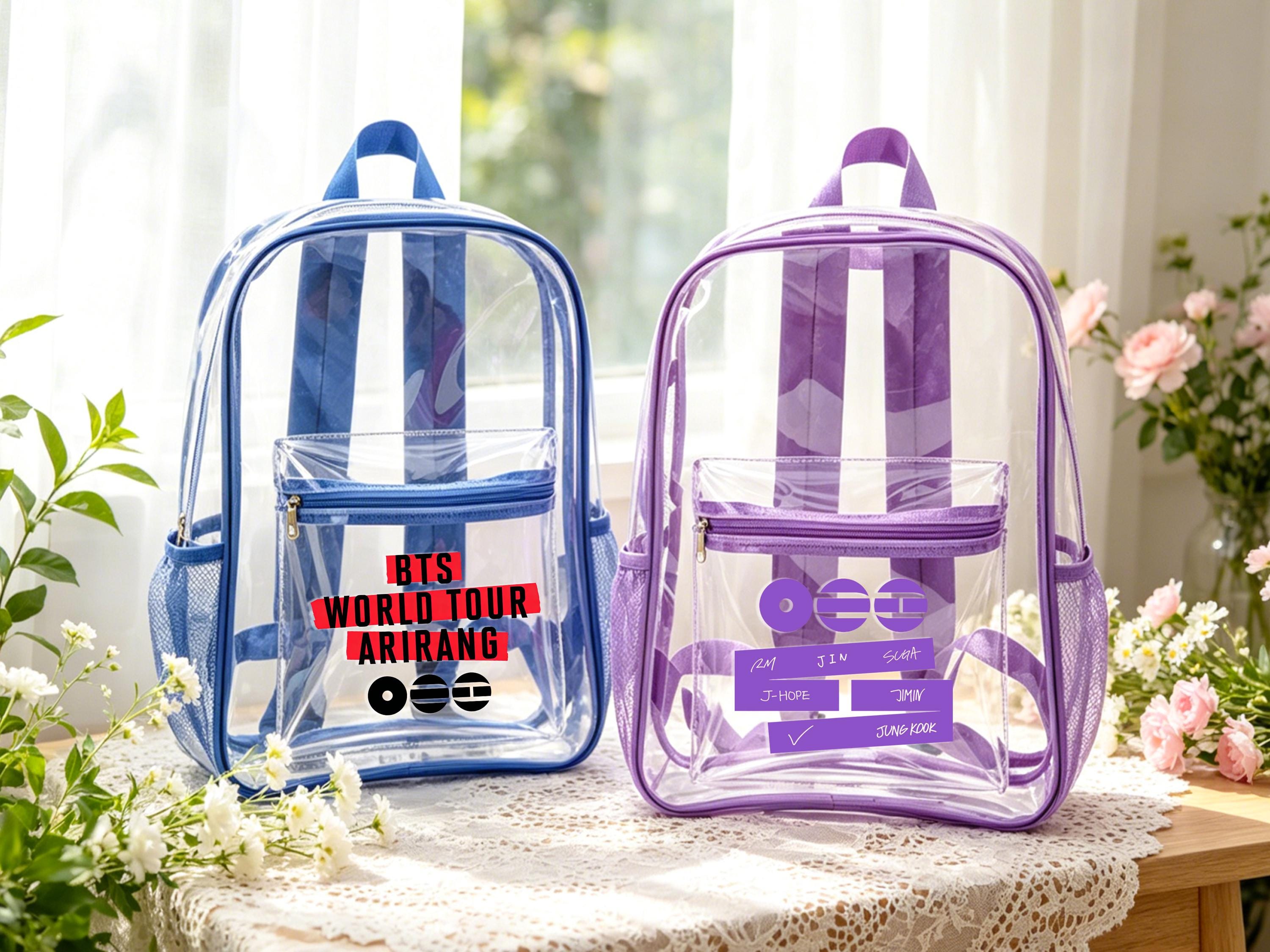 Bts Concert Bag Clear - Etsy Singapore