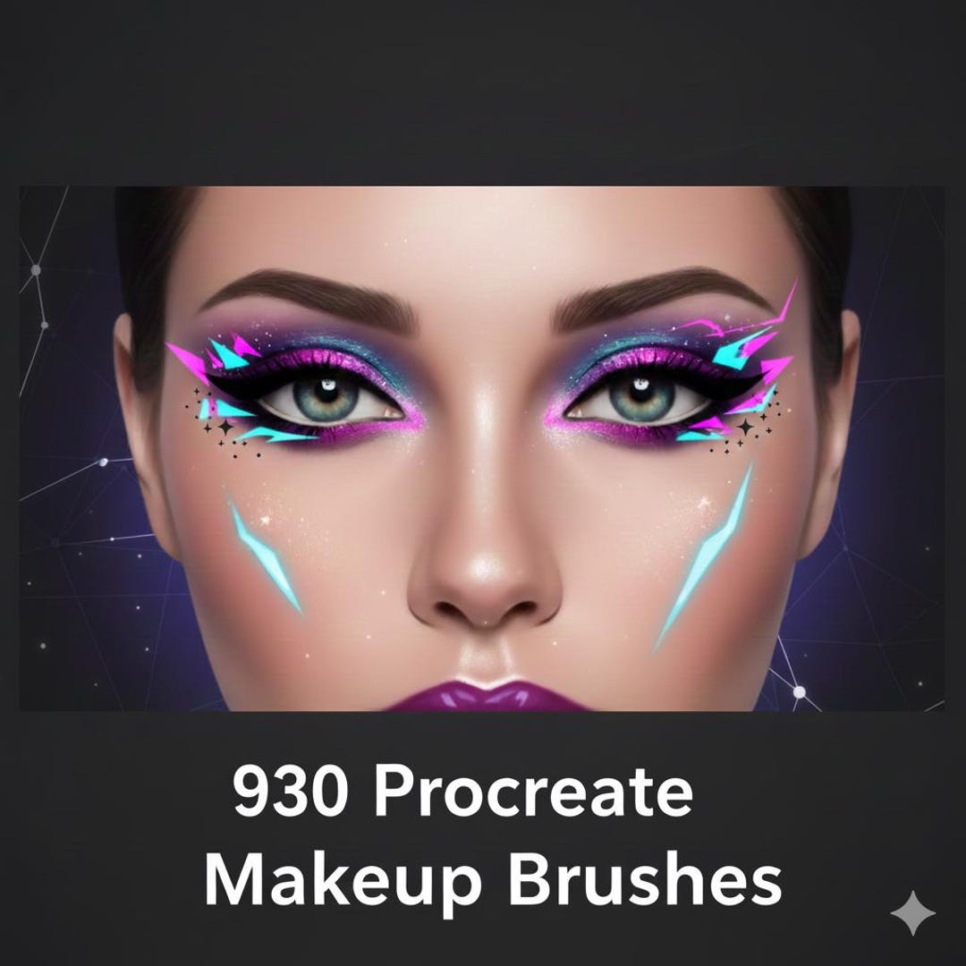 Procreate Makeup Brushes & Stamp Tools (digital Download) - Etsy