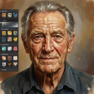 Más de 300 pinceles de óleo realistas para Procreate: domina tus óleos digitales imagen 3