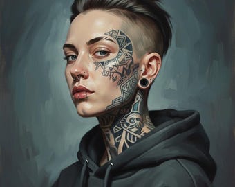 Efecto fotográfico de pintura al óleo para Photoshop, acción realista de pintura al óleo