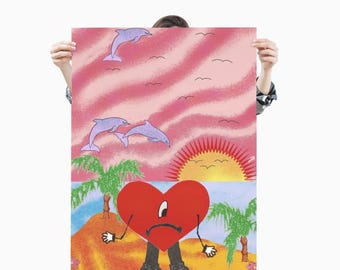 Bad Bunny - Un Verano Sin Ti / Premium Matte vertikales Poster