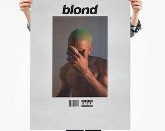Frank Ocean - Poster vertical blond / Premium mat