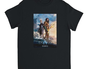 Aquaman and The Lost Kingdom Atlantis T-shirt – T-shirt de film héroïque, couleur et taille au choix