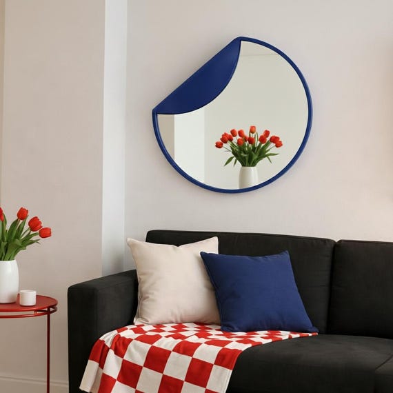 Modern wall mirrors, round mirrors—art decorations, new home gifts