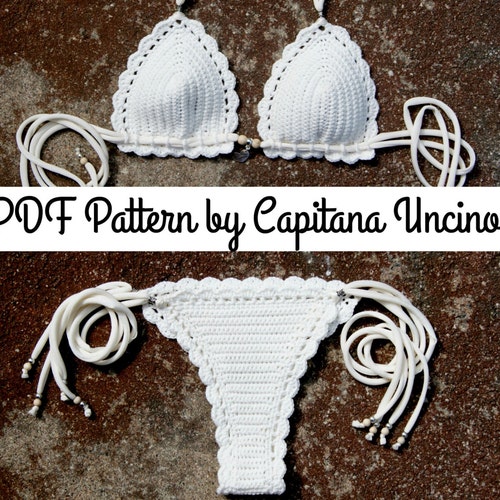 PDF Crochet PATTERN for Selene Crochet Bikini Top and - Etsy