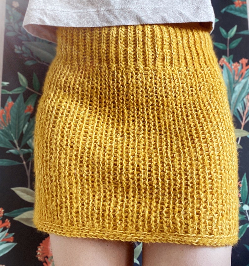 PDF-file for Crochet PATTERN, Kielo Highwaist Skirt, Sizes XS, S, M, L, xL,xxL, Instructions for 2 different yarn weights image 8