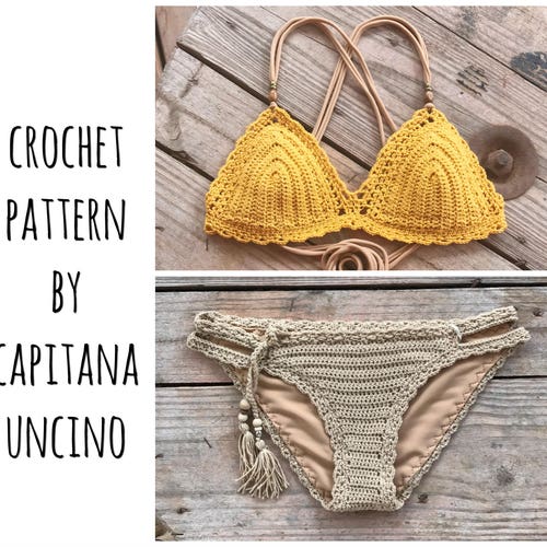 PDF Crochet PATTERN for Capheira Crochet Bikini Top and | Etsy