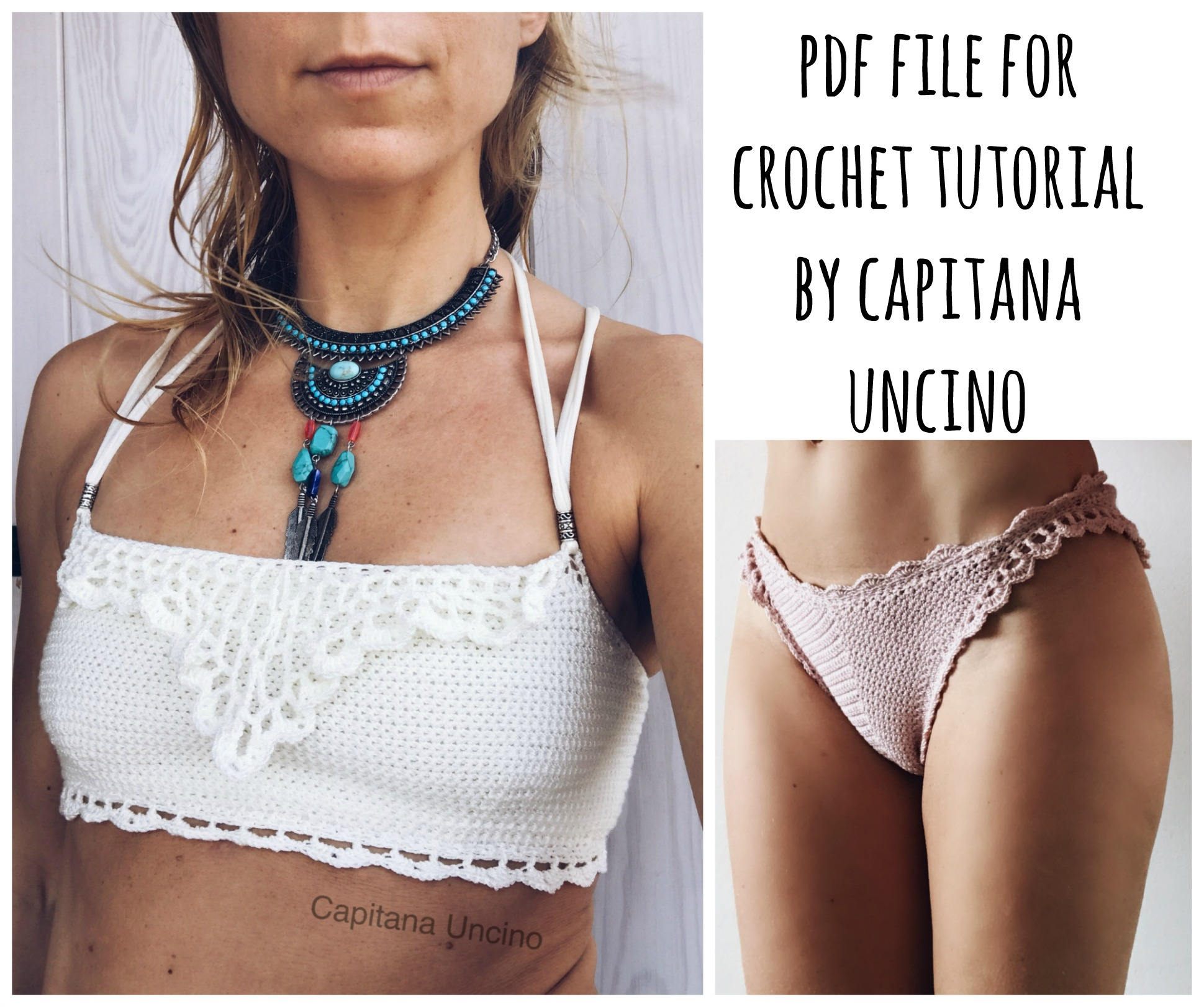 crochet bandeau top