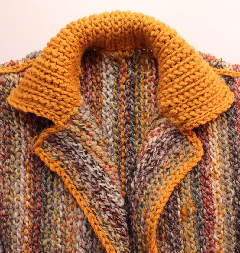 Pdf-file for Crochet PATTERN, Wandering Jane Jacket, 5 different Sizes: XS-XXXL, Blazer image 4