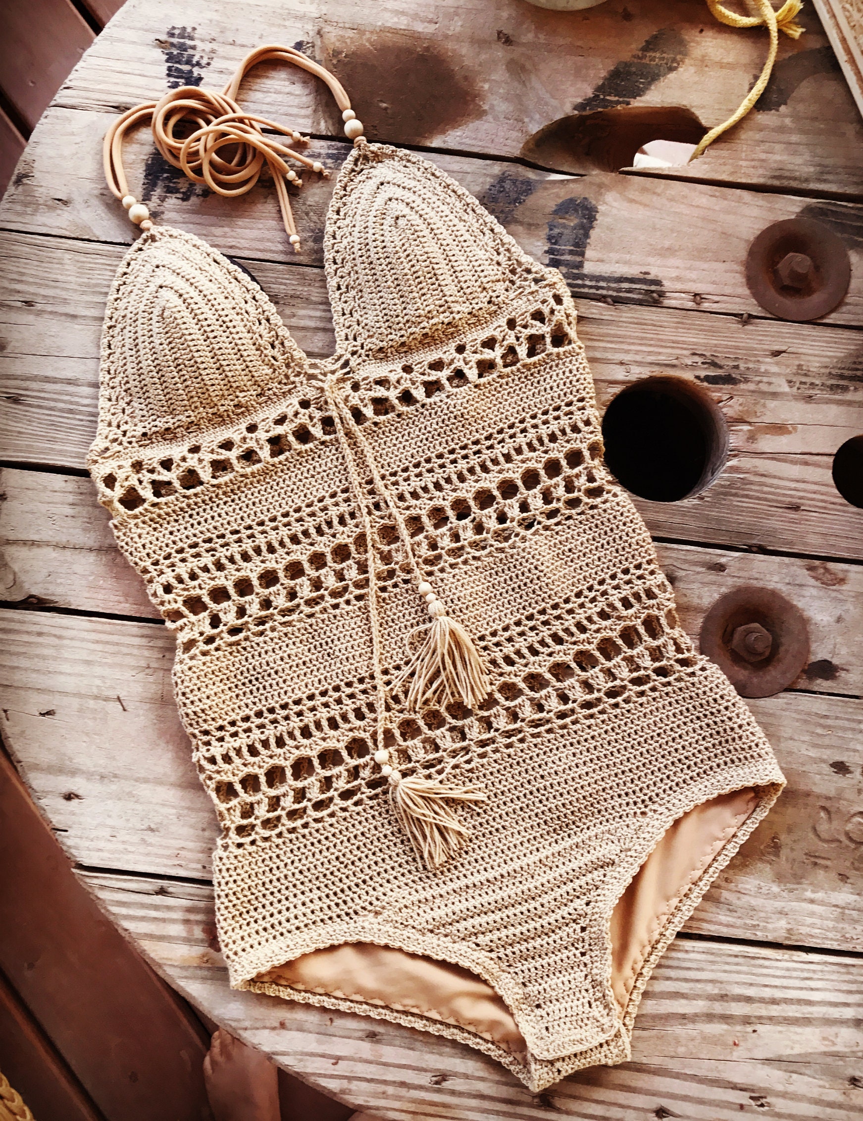 PDFfile, 2 CROCHET PATTERNs for Ariella swimsuit/onepiece and Giana