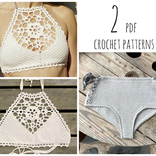 PDF Crochet PATTERN for Capheira Crochet Bikini Top and | Etsy
