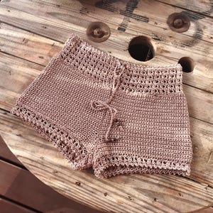 Pdf-file for Crochet PATTERN Leyla Crochet Shorts Sizes XS-L - Etsy