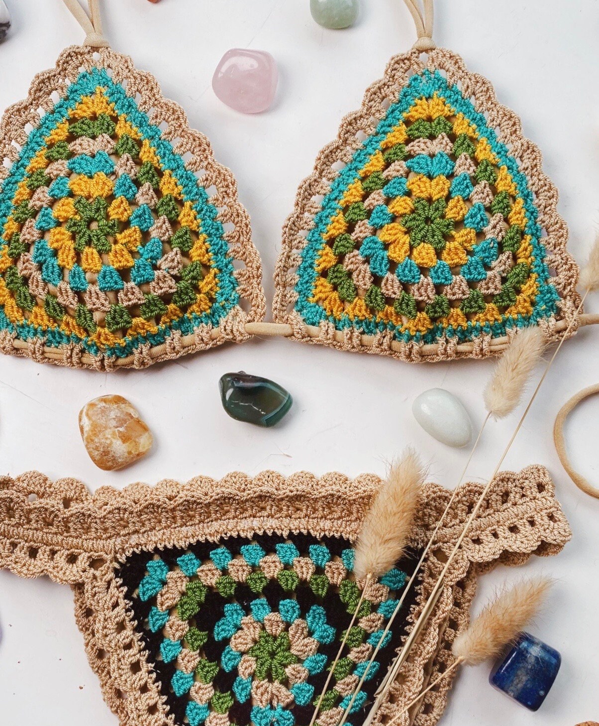 crochet stitch bikini