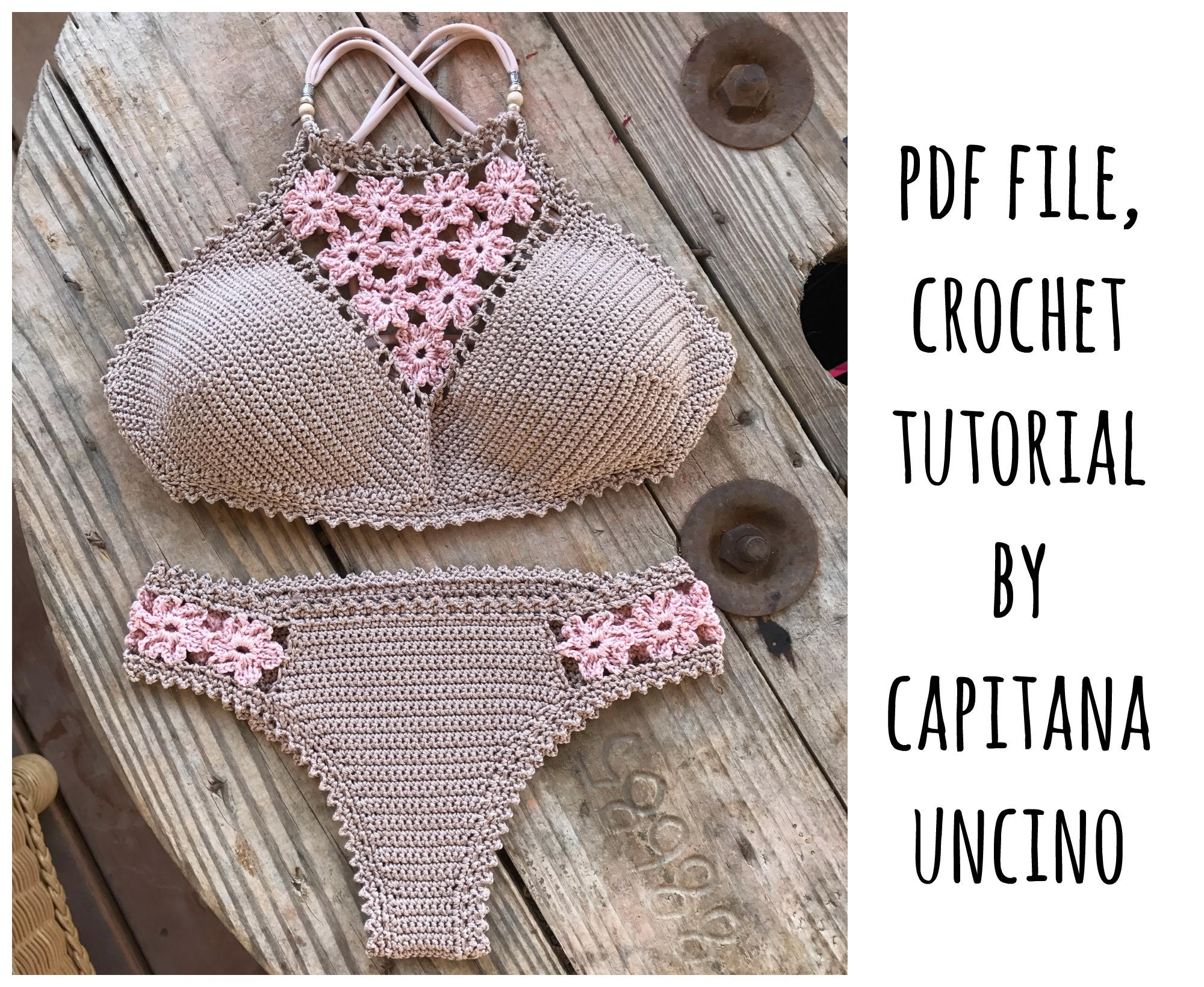 crochet swim tops
