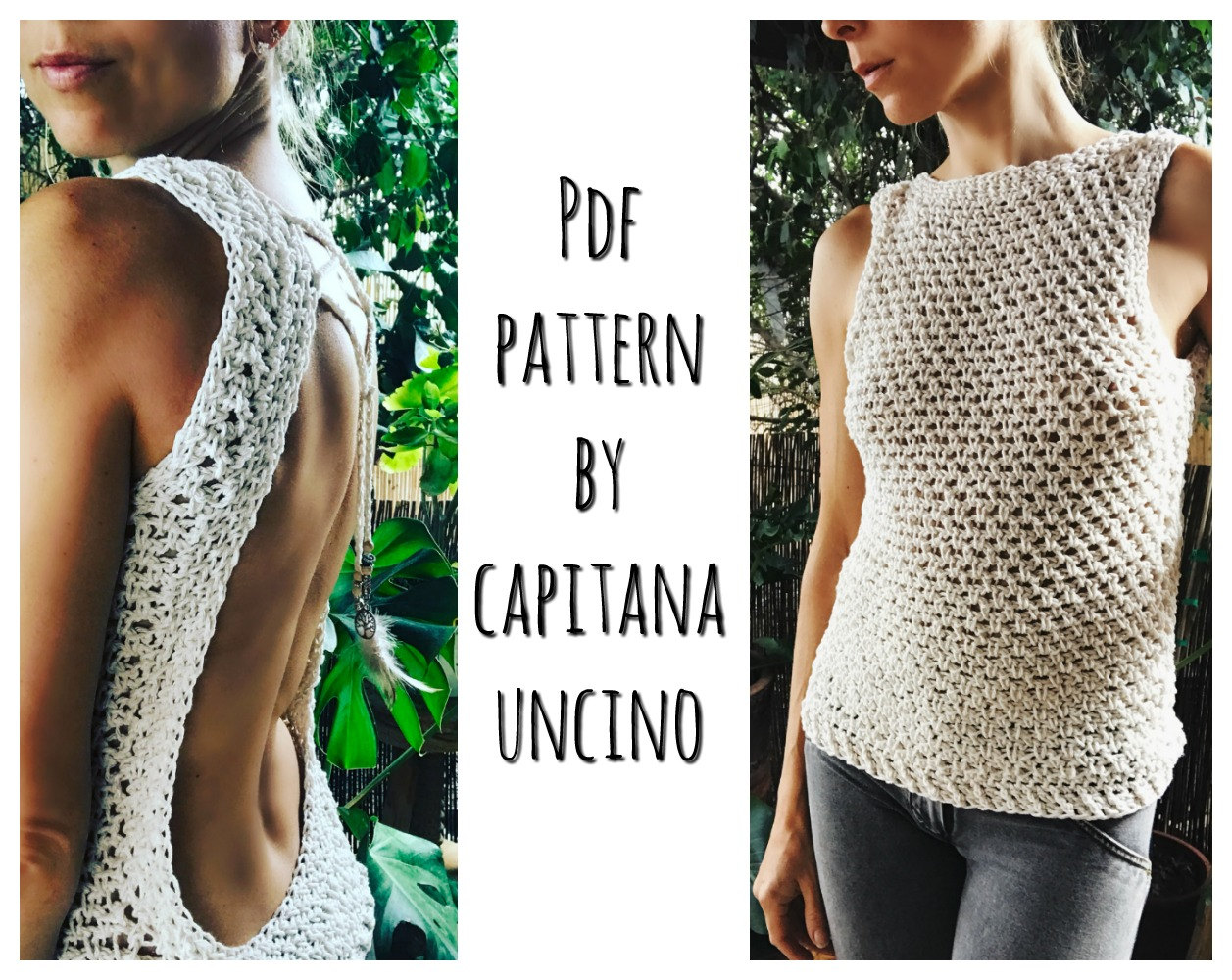 Backless crochet top Etsy
