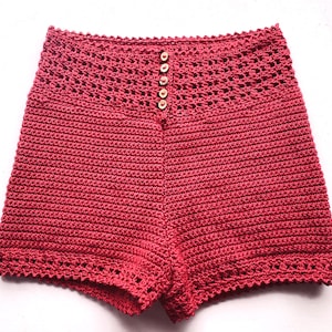Pdf-file for Crochet PATTERN, Leyla Crochet Shorts, Sizes XS-L - Etsy