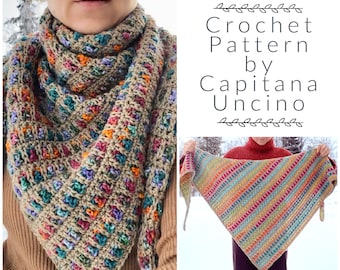 PDF-file for Crochet PATTERN, Indrik Shawl, Scarf