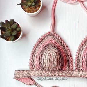 PDF-file for Crochet PATTERN, Equilibrium Crochet Bikini Top and Bottom, Sizes XS,S,M,L,Xl image 10