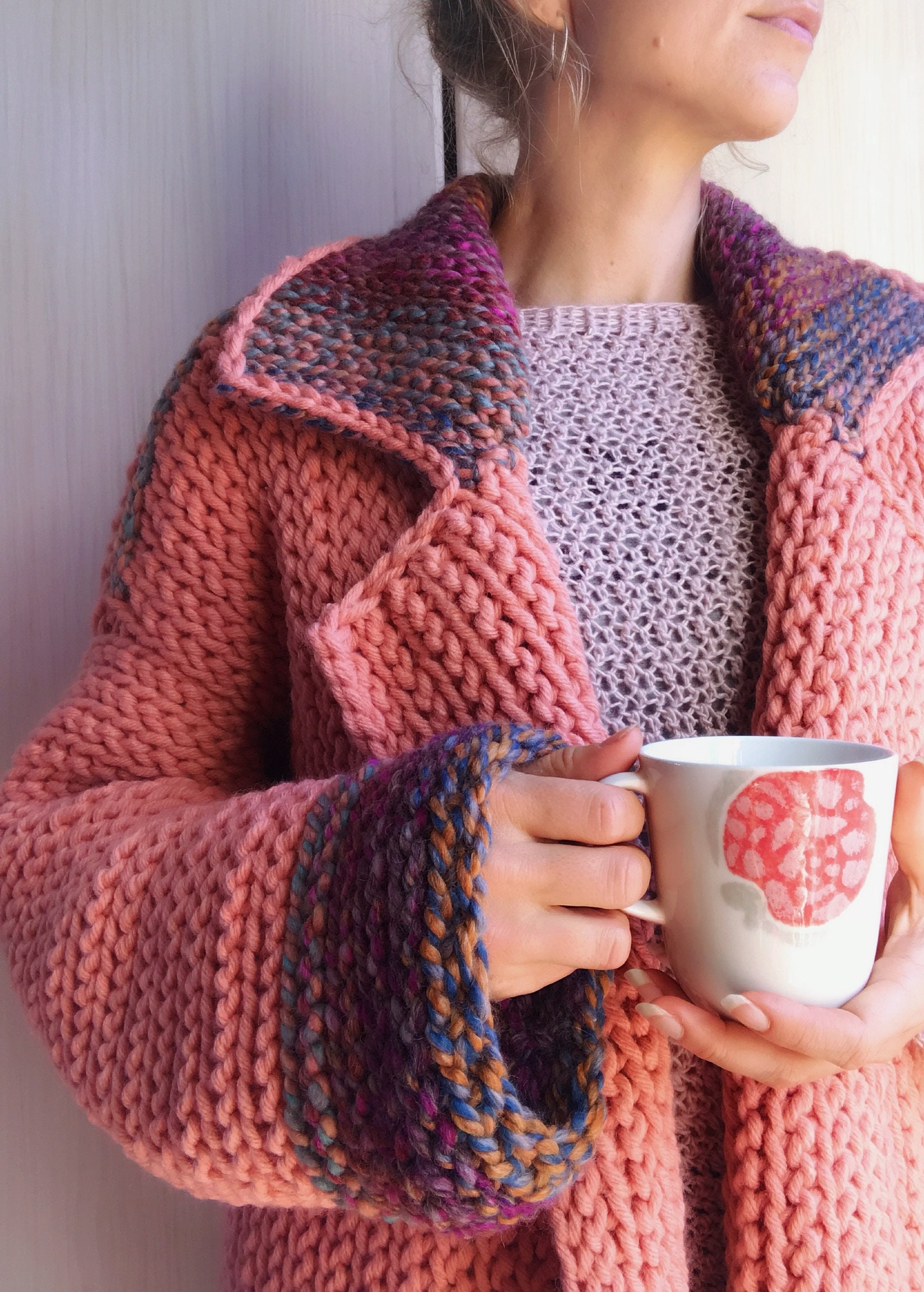 Pdf-file for Crochet PATTERN, Wandering Jane Jacket, 5