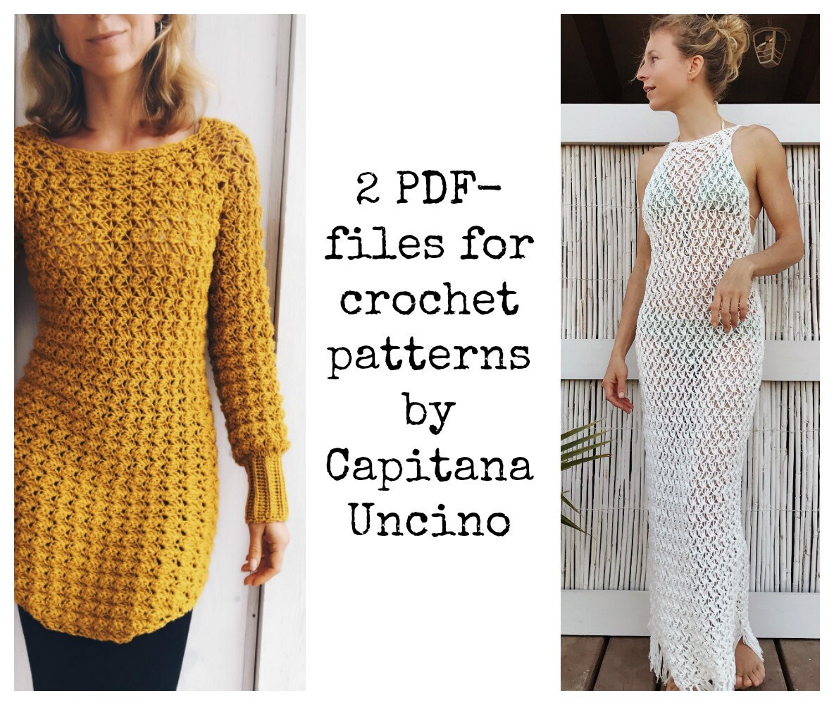 crochet tunic dress