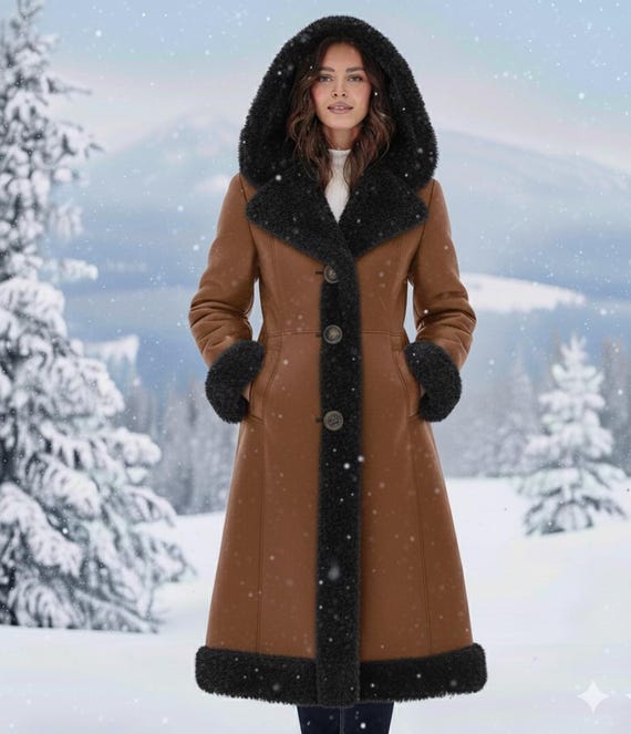 Cappotto Invernale Uomo In Vera Pelle Marrone: Caldo, Elegante E Dal Fascino Senza Tempo - 6