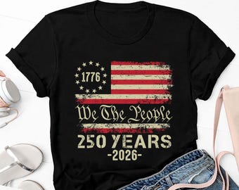 America 250th Anniversary Patriotic Veteran Day PNG, T-Shirt Digital