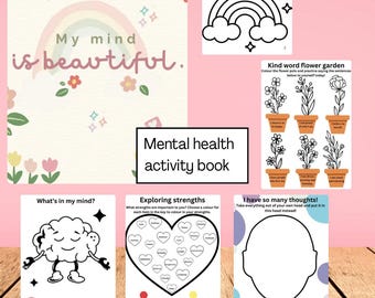 Mindfulness Journal for Kids | Self-Esteem Activity Workbook (PDF)