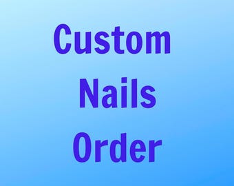 Uñas postizas personalizadas: set de uñas personalizado y hecho a mano, hecho a medida según tu estilo.