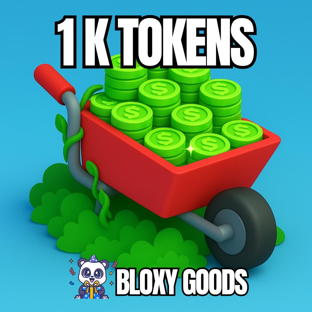 Mini Robux Tokens 1K Trading Tokens | Roblox Grow a Garden | Grow a Garden Trading Tokens ...