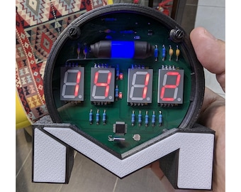 ニキシー管腕時計 腕時計 時計 グリーン ネオン管 IV-3 Nixoid ERA VFD