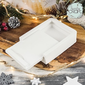 Silikon Gießform - Geldgeschenk Geschenkbox Schachtel mit Einschiebedeckel