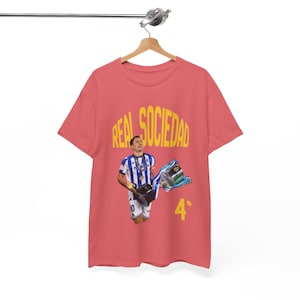 Real Sociedad Soccer champions 4 cups de espana tee, real sociedad shirt,90s real sociedad,2025/26 real sociedad tee image 4