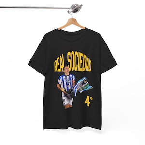 Real Sociedad Soccer champions 4 cups de espana tee, real sociedad shirt,90s real sociedad,2025/26 real sociedad tee image 5