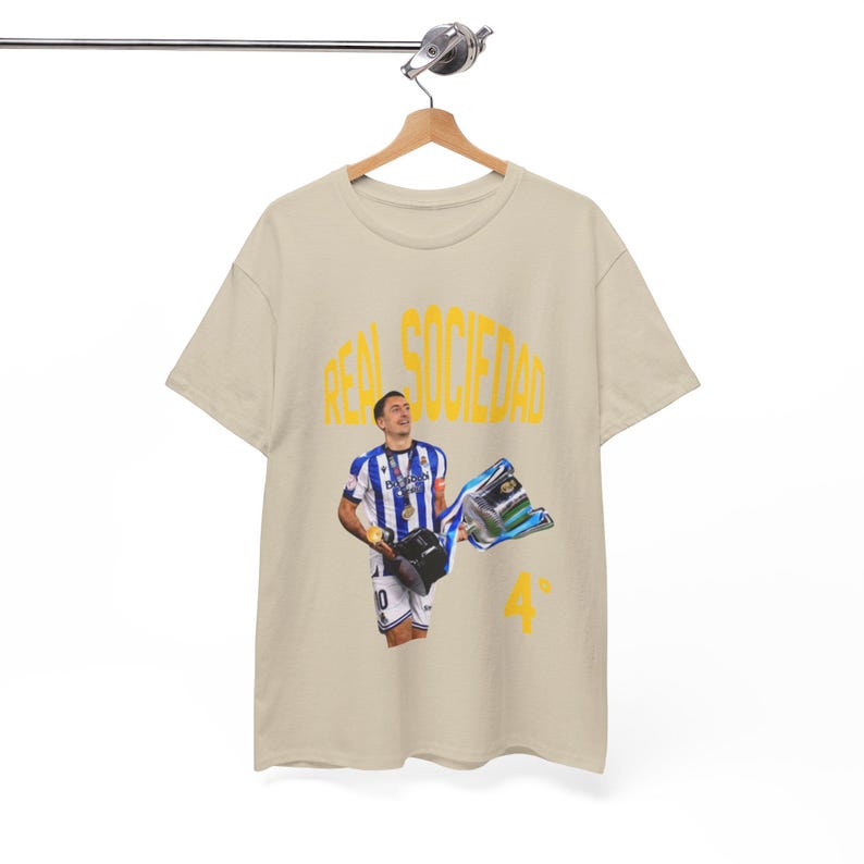 Real Sociedad Soccer champions 4 cups de espana tee, real sociedad shirt,90s real sociedad,2025/26 real sociedad tee image 6