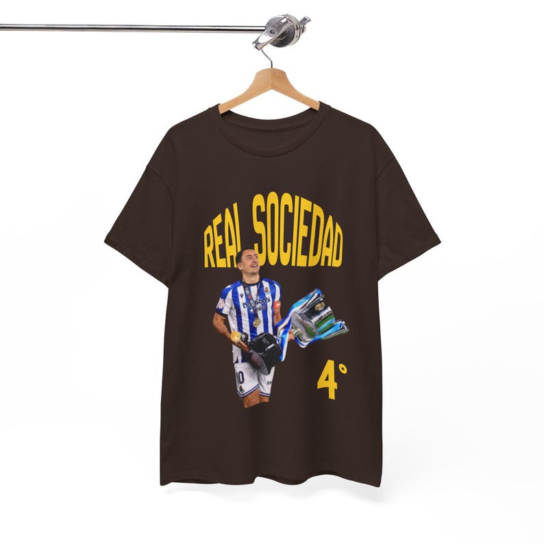 Real Sociedad Soccer champions 4 cups de espana tee, real sociedad shirt,90s real sociedad,2025/26 real sociedad tee image 8