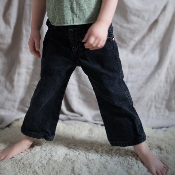 vintage black wrangler jeans