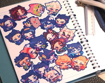 Demon Slayer - Pegatinas troqueladas de calidad B con gran descuento