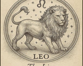 Leo Zodiac T Shirt Star Sign Gift Astrology Shirt