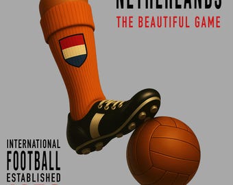 Vintage Netherlands Football Shirt