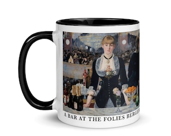 Fine Art Collector Mug – A Bar at the Folies-Bergère – Manet – Museum Art Gift