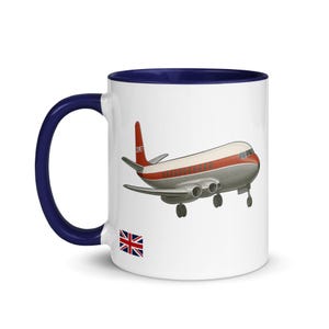 De Havilland Comet 4-mugg Flyghistoria Jetplan Gåva