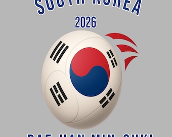 South Korea Football Fan Shirt