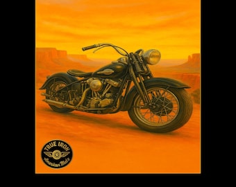 Vintage Motorcycle Shirt Antique Bike Tee Classic Rider Gift For Him