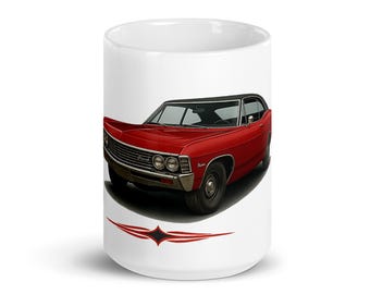 1967 Classic American Muscle Car Mug Vintage Cruiser Coupe Gift