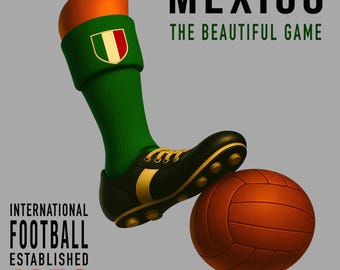 Vintage Mexico Football Shirt