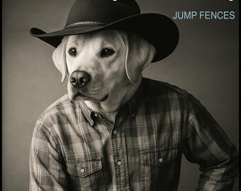 Lustiges Cowboy Hundehemd Country-Musik-Liebhaber-Haustier-Geschenk