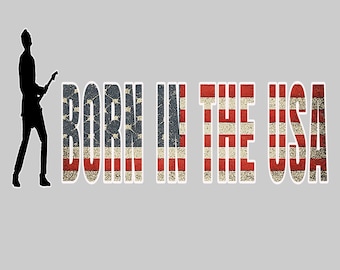 USA Music Shirt Patriotic Guitar Fourth of July American Flag Rock Graphic Tee 1776