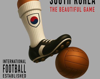 Vintage South Korea Football Shirt
