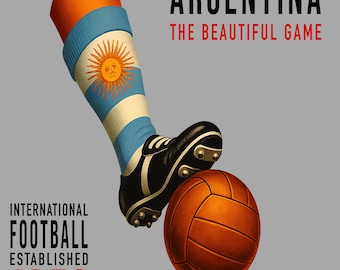 Vintage Argentina Football Shirt